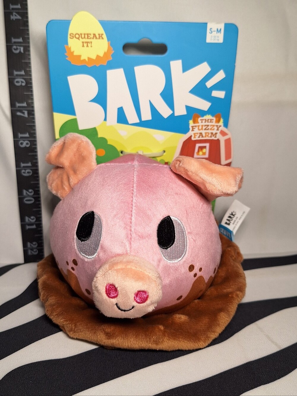 NWT Bark Muddy Maude Dog Toy S-M